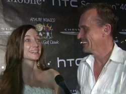 INTERVIEW: Robert Knepper and Amber Hunt on being in Puerto Rico, on their favorite thingÃ‰ Stock Footage