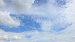 Moving clouds Timelapse Stock Footage