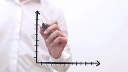 Falling Chart Stock Footage