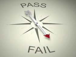 Pass Versus Fail Stock Footage
