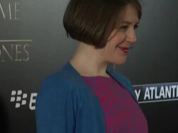 Gemma Whelan at 'Game Of Thrones' Season 3 Launch at One Marylebone on March 26, 2013 in London, England (Footage by WireImage Video/Getty Images) Stock Footage
