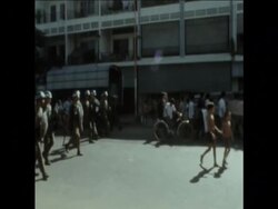 SYND 14 9 74 DEMONSTRATION OVER OIL RIGHTS IN PHNOM PENH Instructional Video