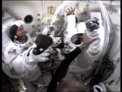 RUSSIA/USA/SPACE: SHUTTLE ATLANTIS MISSION LATEST News Clip