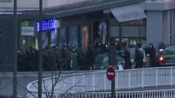 CLEAN : Explosions helicopters and commandos in Paris News Clip