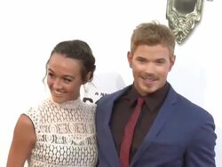 Kellan Lutz at The Book Of Mormon Los Angeles Opening Night Stock Footage