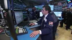 Traders on the New York Stock Exchange floor News Clip