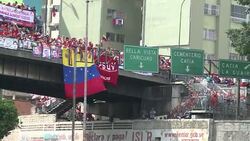 CLEAN : Chavezs final military procession News Clip