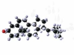 Cholesterol molecule Stock Footage