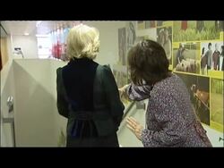 Camilla Visits 'The Archers' at BBC Birmingham News Clip