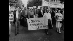 CAN549 DEMONSTRATORS TURN OUT AGAIN VIETNAM WAR Instructional Video