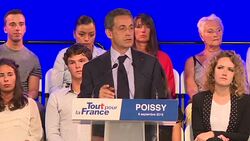 CLEAN : Sarkozy: No controversy will deter him from presidential bid News Clip