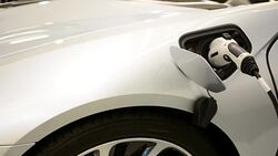 Recharging car Stock Footage