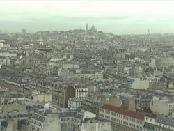 Paris Aerials including the Eiffel Tower News Clip