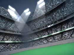 The Stadium Stands Background Loop Stock Footage