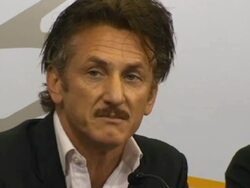 Sean Penn criticizes UK's stance on Falklands Stock Footage