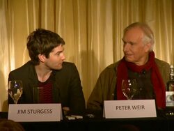 INTERVIEW: Peter Weir on being compared to Sir David Lean at the The Way Back Press Conference at London England. (Footage by WireImage Video/GettyImages) Stock Footage