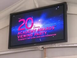 Atmosphere at Elton John Aids Foundation Celebrates 20th Annual Academy Awards Viewing Party Stock Footage