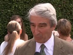 INTERVIEW - Sam Waterston at The Rape Foundation's Annual Brunch At Greenacres Stock Footage