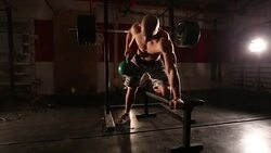 Weight lifting Stock Footage