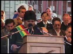 Chavez, Correa join Morales to celebrate 200th anniversary of independence News Clip