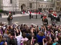Sky News Royal Wedding Celebration Footage News Clip