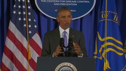 Obama says epidemic "spiraling out of control", outlines US action News Clip