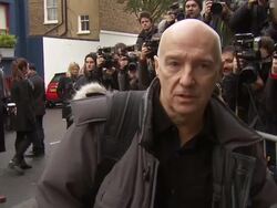 Midge Ure arriving at Sarm Studios in Notting Hill News Clip