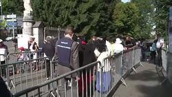 CLEAN : Security tight at French Catholic shrine for annual pilgrimage News Clip