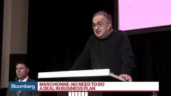 Marchionne Sees No Need to Do a Deal in Business Plan News Clip
