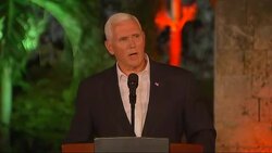 Pence, in Colombia, condemns white nationalist groups News Clip