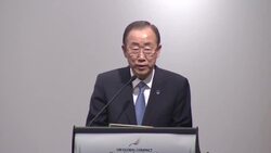 UN Sec Gen on stability and peace in region News Clip