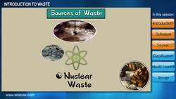 Introduction to Waste: Sources, Classification, and Health Hazards Instructional Video