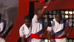 PERFORMANCE - Kenyan Boys Choir at 2016 Global Citizen Festival In Central Park To End Extreme Poverty By 2030 Stock Footage