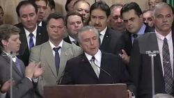 CLEAN : We must restore Brazils credibility acting president News Clip