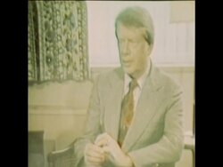 SYND 14 7 76 INTERVIEW WITH NEWLY NOMINATED DEMOCRATIC PRESIDENTIAL RUNNER JIMMY CARTER News Clip