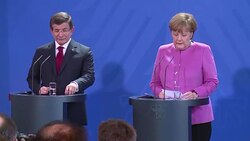 VOICED : Turquia promete a Alemania frenar llegada de migrantes a UE News Clip