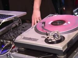 DJ Daisy O'Dell at Growze LA Launch Party on 3/20/12 in Los Angeles, CA. Stock Footage