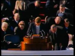 JFK Inauguartion, Part 1 News Clip