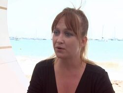 Surveillance Interviews Cannes Stock Footage