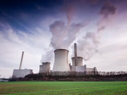 DolLY TIMELPASE: Power Station Stock Footage