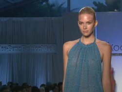 EVENT CAPSULE CLEAN:  Kooey Swimwear Australia - MBFW Miami Swim 2012 Stock Footage