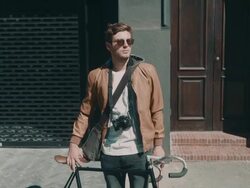 Urban photographer Stock Footage