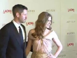 Amy Adams at the LACMA Hosts Inaugural Art + Film Gala Honoring Clint Eastwood And John Baldessari Presented By GUCCI at Los Angeles CA.  Stock Footage