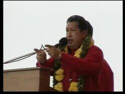 Chavez preaches socialism in flood-ravaged Bolivia Instructional Video