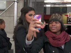 Rachel Roy at 'The Wendy Williams Show' studio Stock Footage