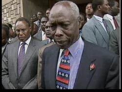 KENYA: PRESIDENT DANIEL MOI WINS 5TH STRAIGHT VICTORY IN ELECTIONS News Clip