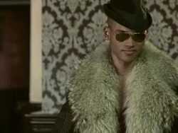 Stylish young man dancing Stock Footage