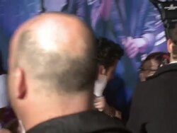 Walt Disney Pictures' Premiere of 'Jonas Brothers: The 3D Concert Experience' Stock Footage