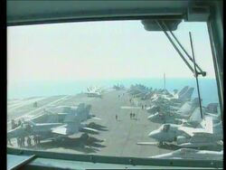 BAHRAIN:  US INDEPENDENCE TO REPLACE US NIMITZ IN PERSIAN GULF News Clip