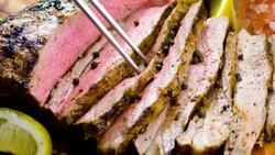 Juicy Steak Stock Footage